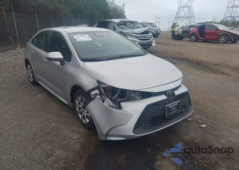 2021 Toyota Corolla Le из США, поврежденный, VIN 5YFEPMAE5MP257489